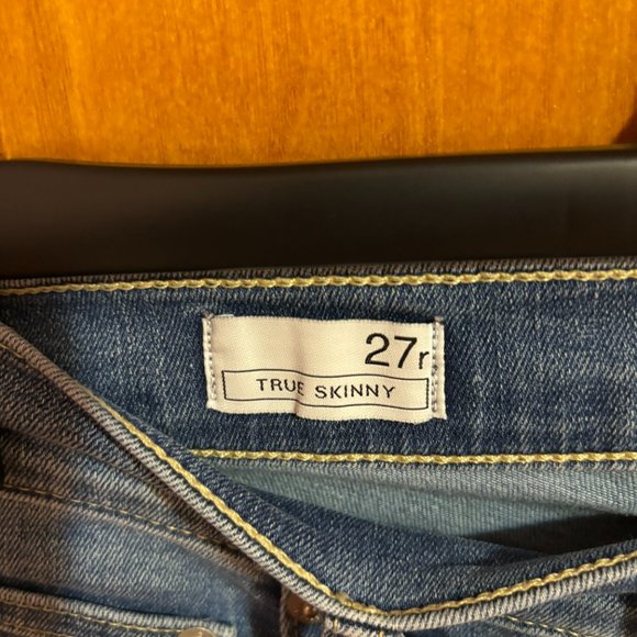 Gap 1969 True Skinny Jeans Size‎ 27r - Picture 10 of 16
